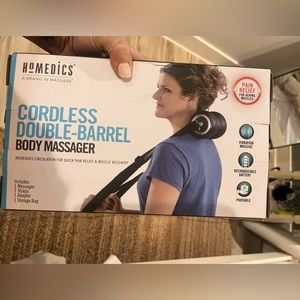Homedics Double Barrel body massager. Still in box.